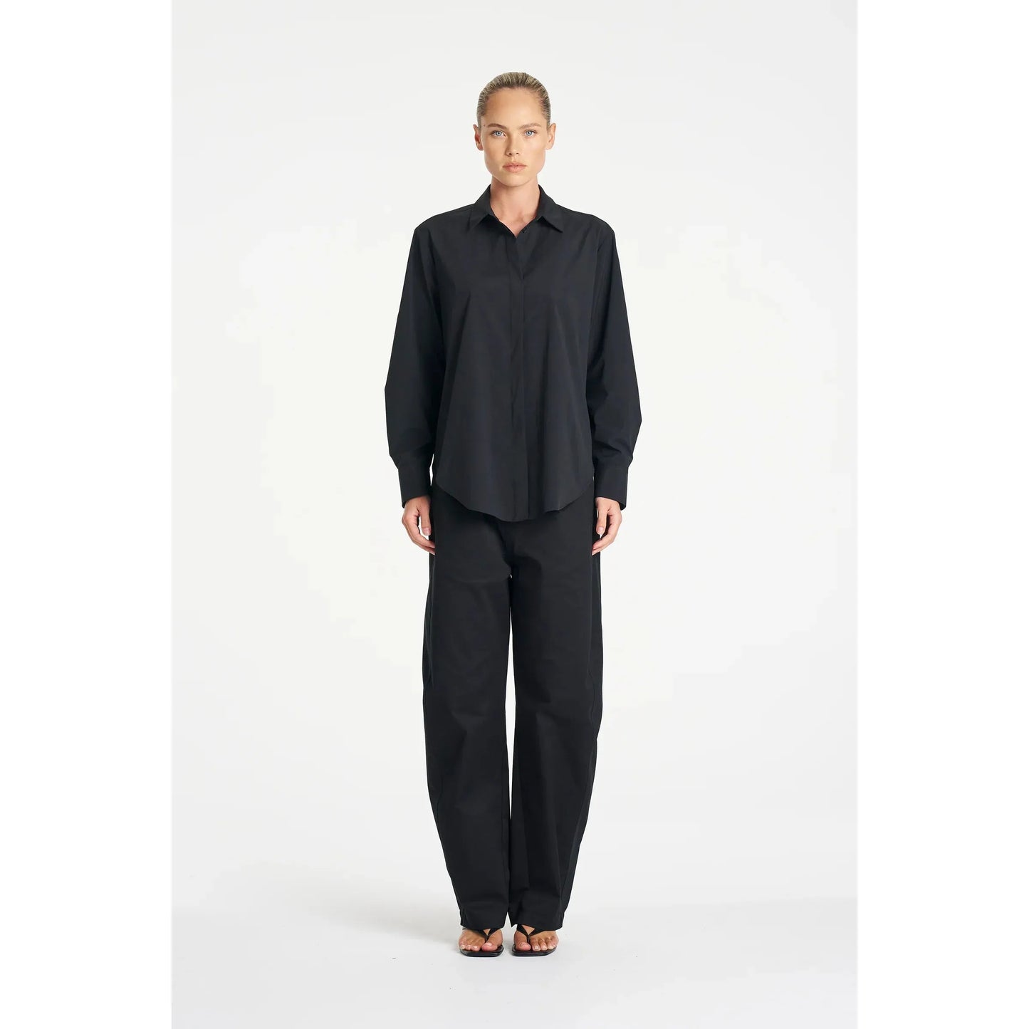 Mela Purdie Barrel Leg Pant Gravitene - Black Mela Purdie Pisces Boutique