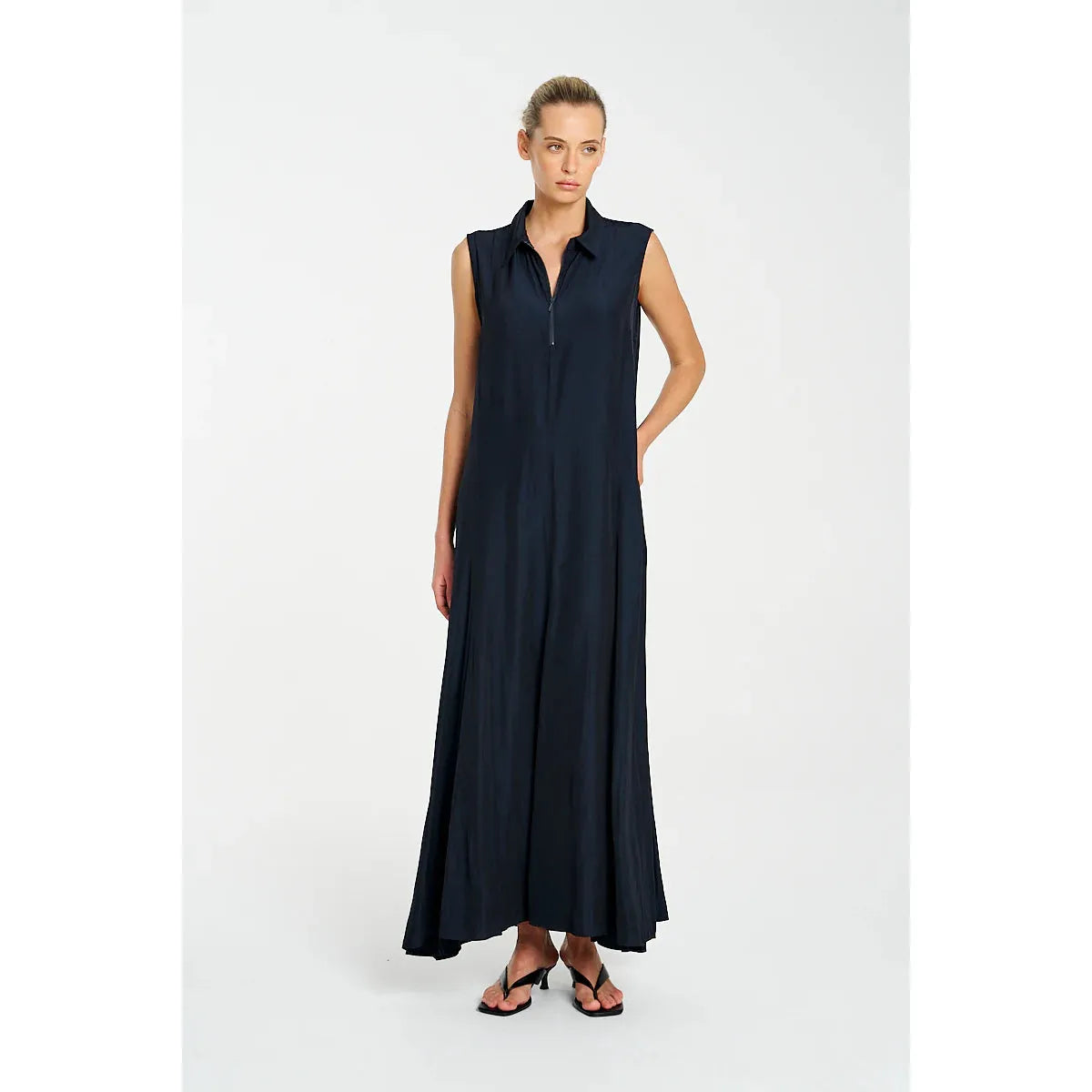 Mela Purdie Flip Maxi Dress - Black
