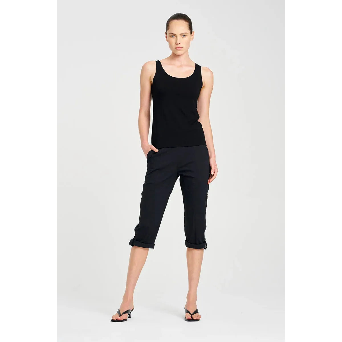 Mela Purdie Singlet - Black Mela Purdie Pisces Boutique