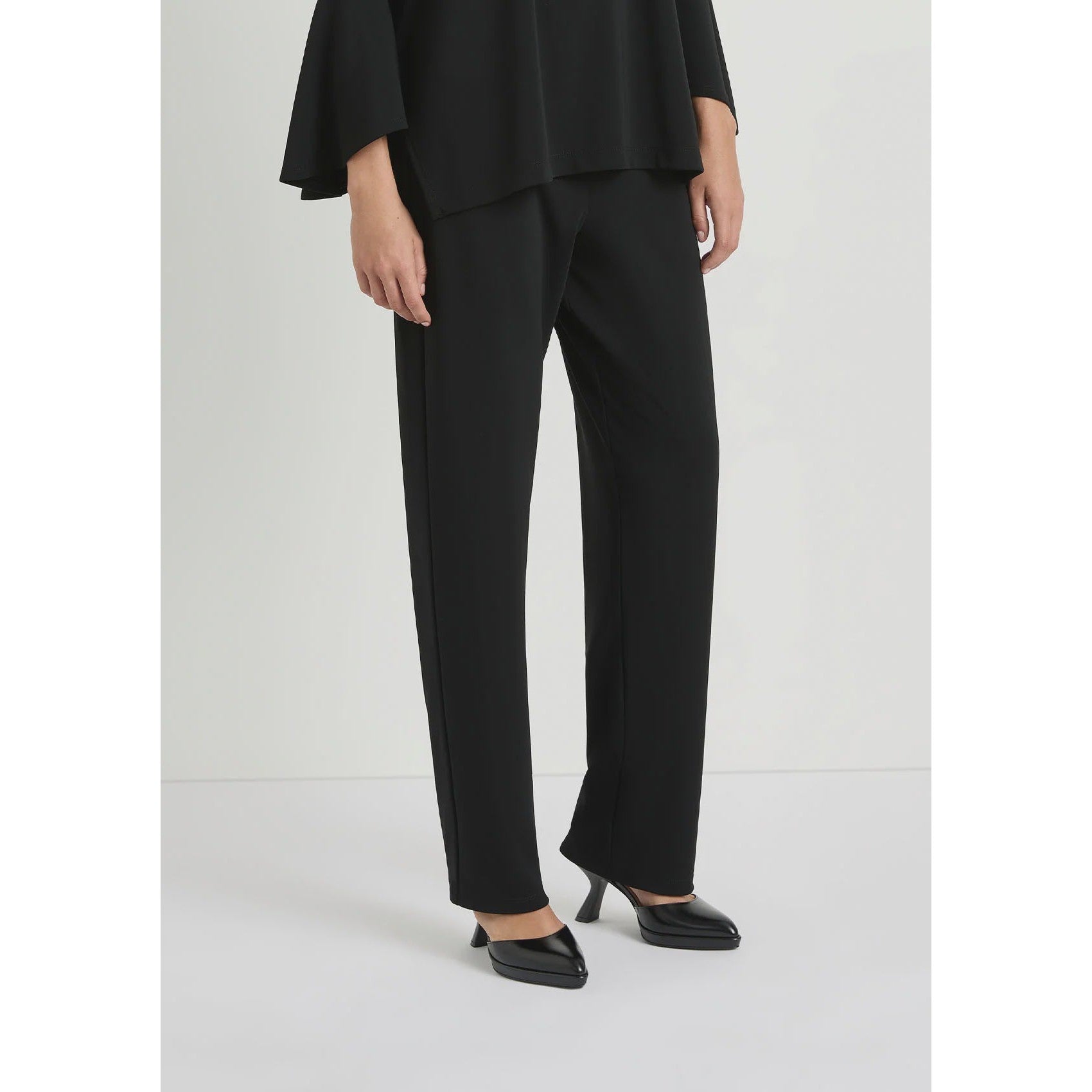 Mela Purdie Long Pant Powder Knit - Black