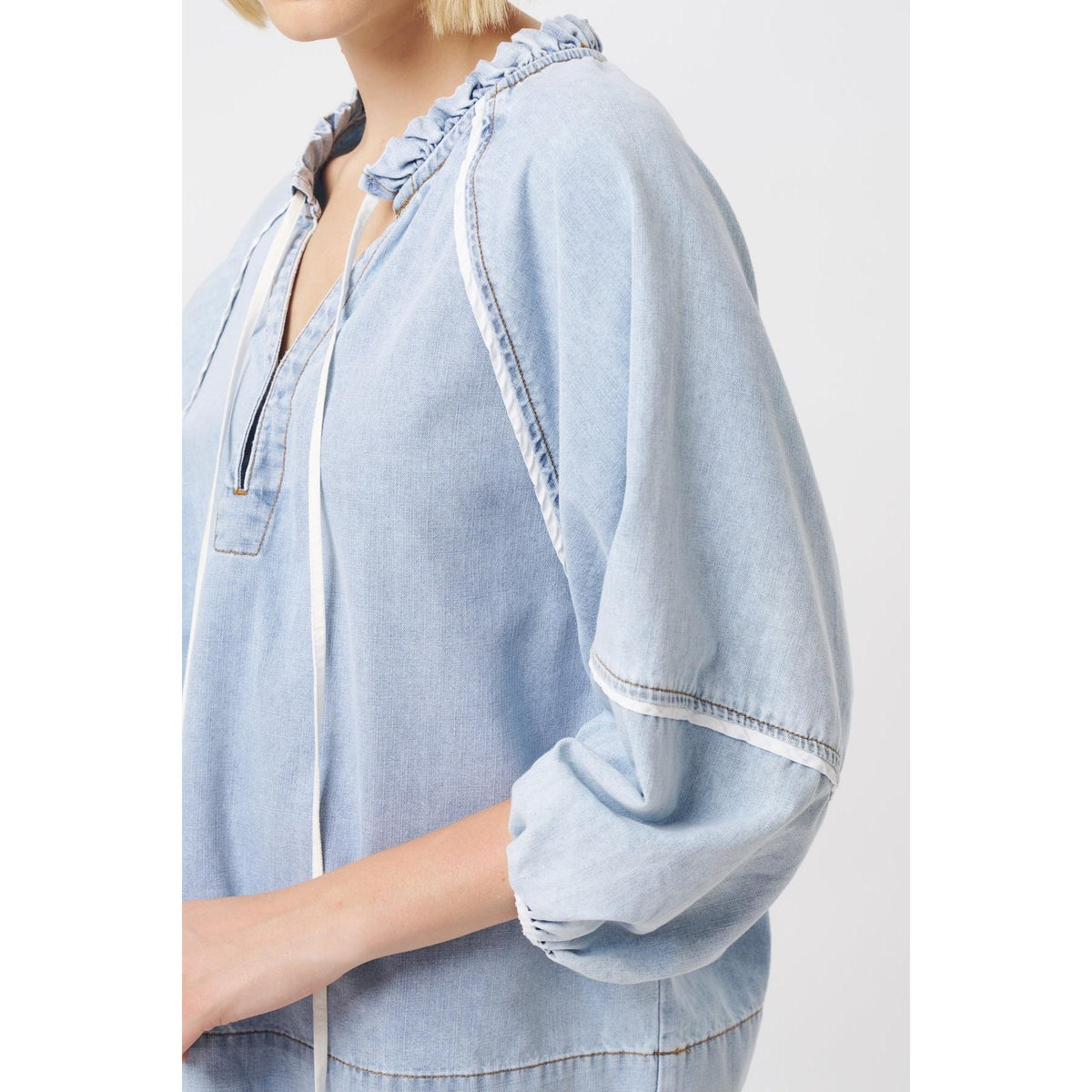 Kireina Joanne Shirt - Blue