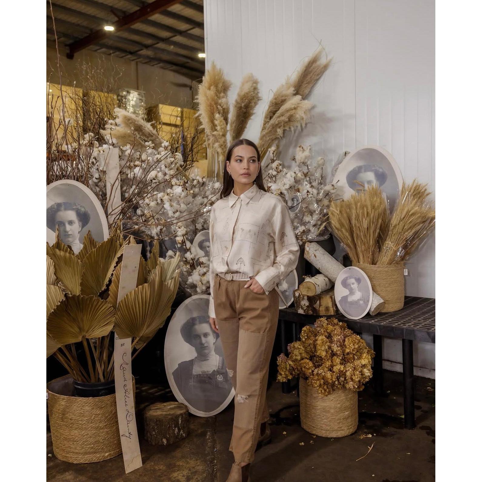 Circular By Maud Dainty Shirt - Doodles Print