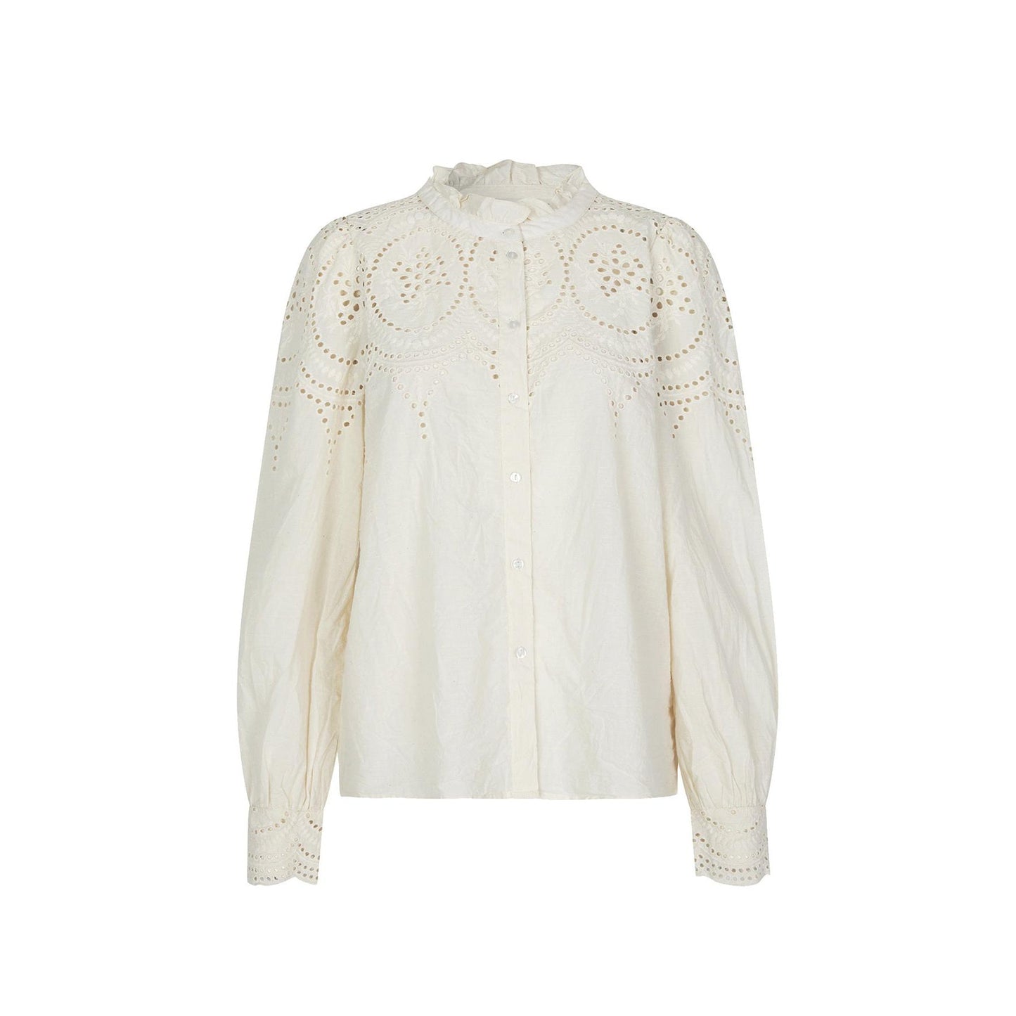 Lolly's Laundry Lulall Shirt LS - Creme
