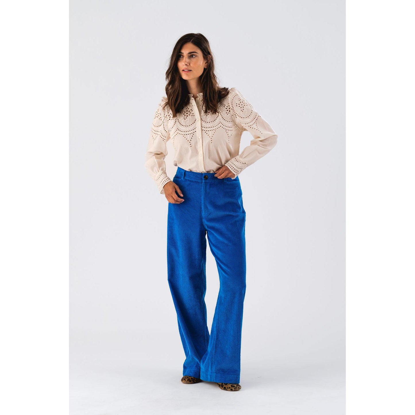 Lolly's Laundry Lulall Shirt LS - Creme