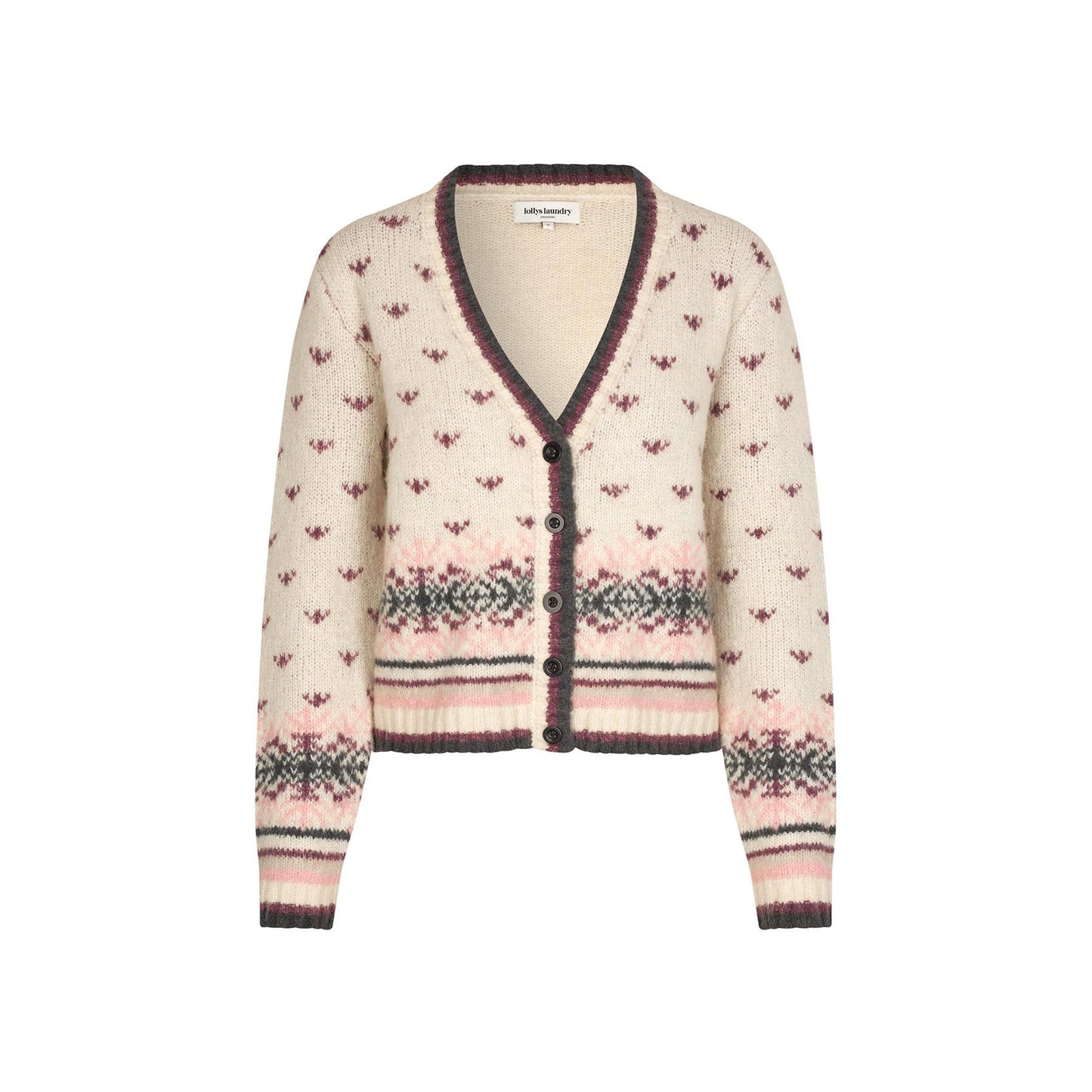 Lolly's Laundry Ninall Cardigan - Creme