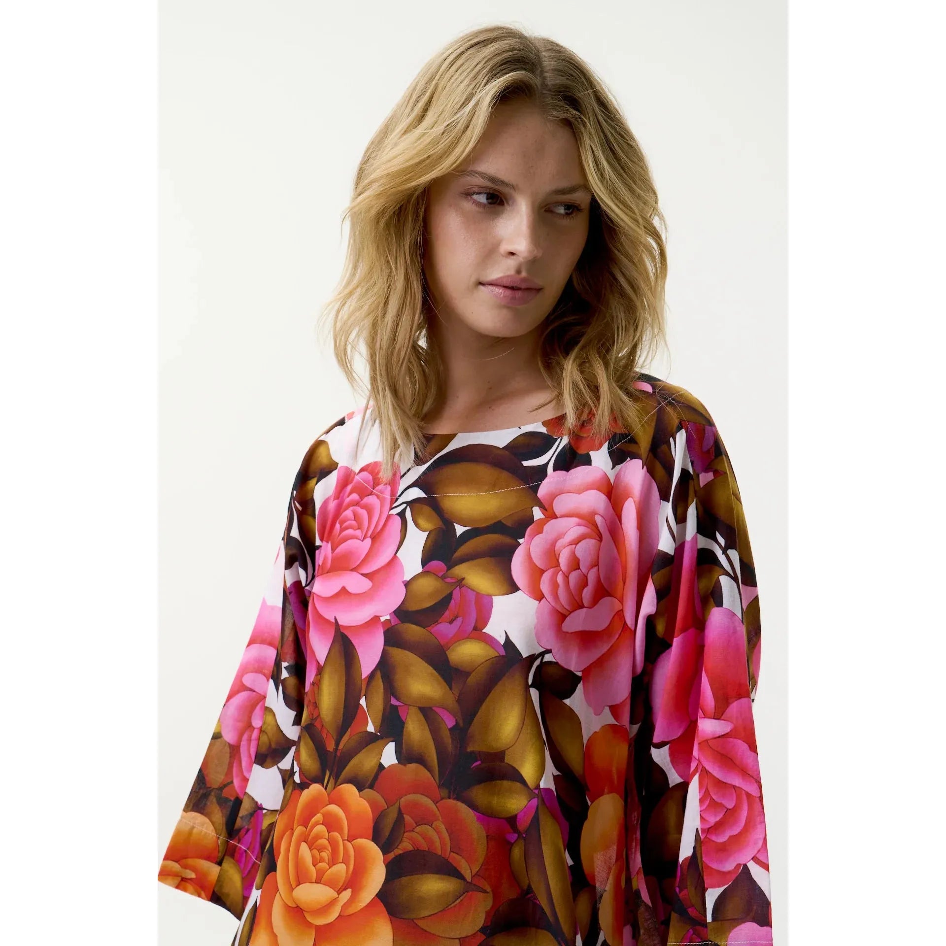 One Season Long Jackie-Deia-Cotton-Roses  One Season Pisces Boutique