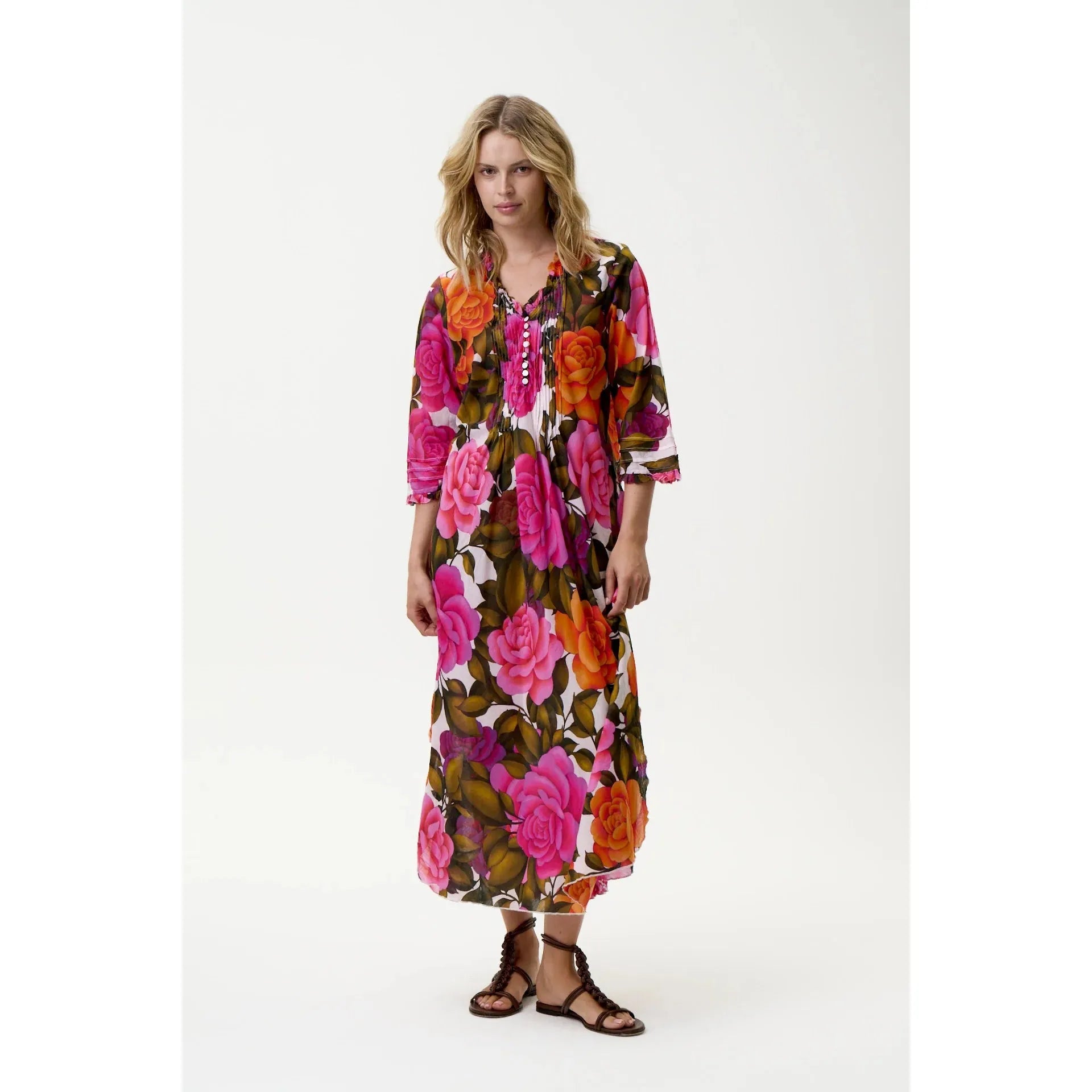 One Season Long Poppy-Deia-Cotton-Roses  One Season Pisces Boutique