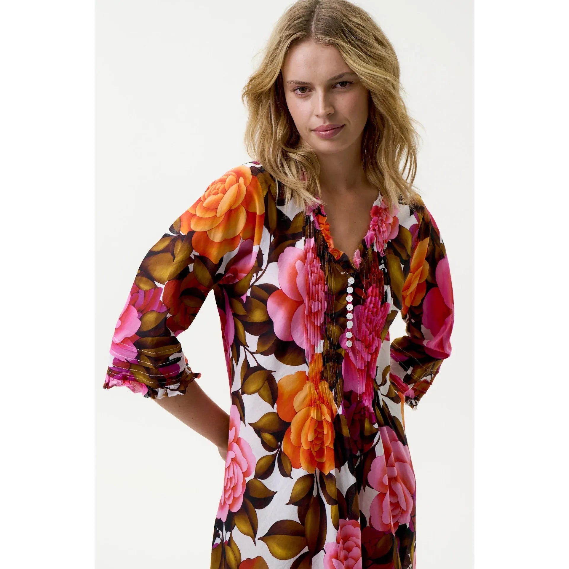 One Season Middy Poppy-Deia-Cotton-Roses  One Season Pisces Boutique