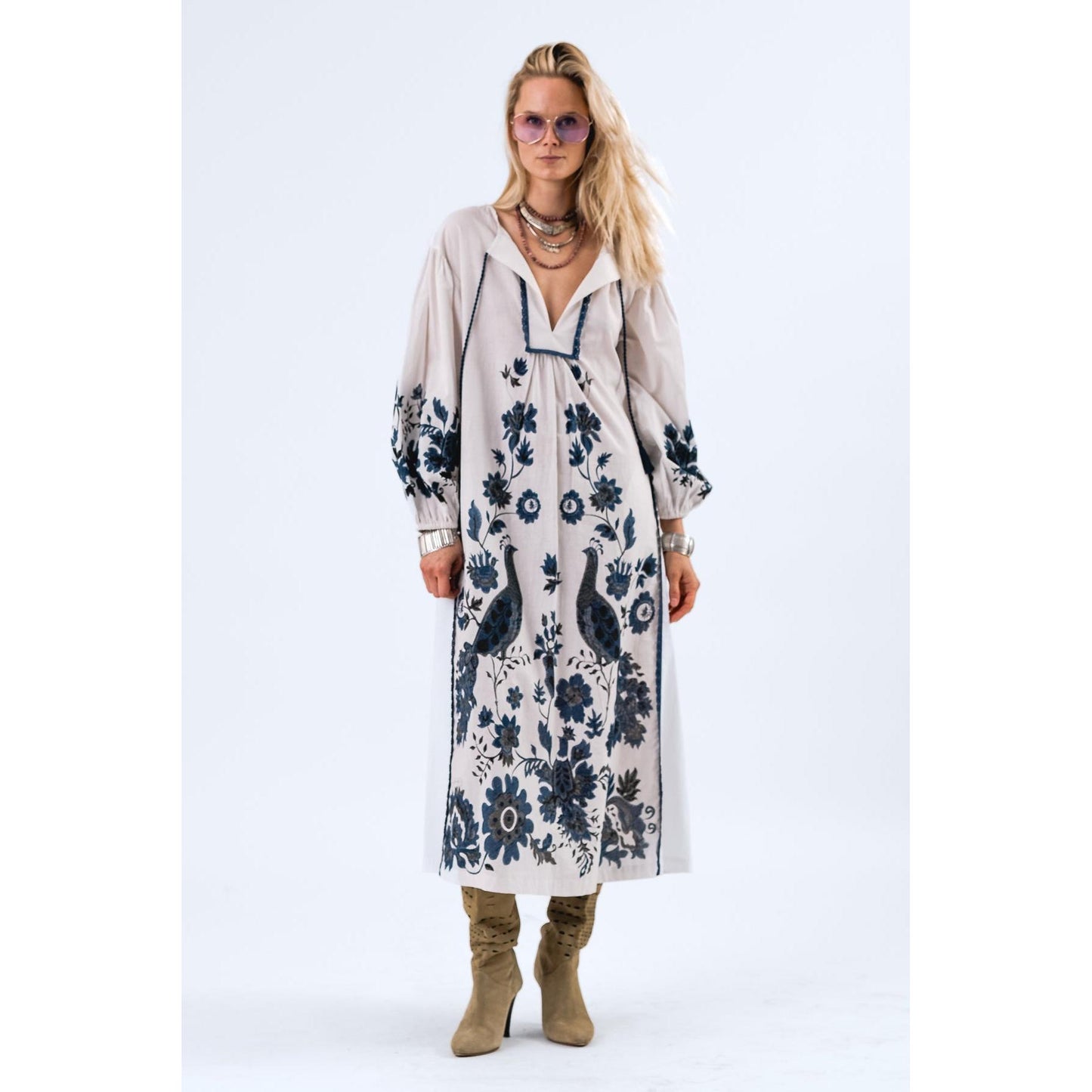 Lollys Laundry Silo Maxi Dress 3/4