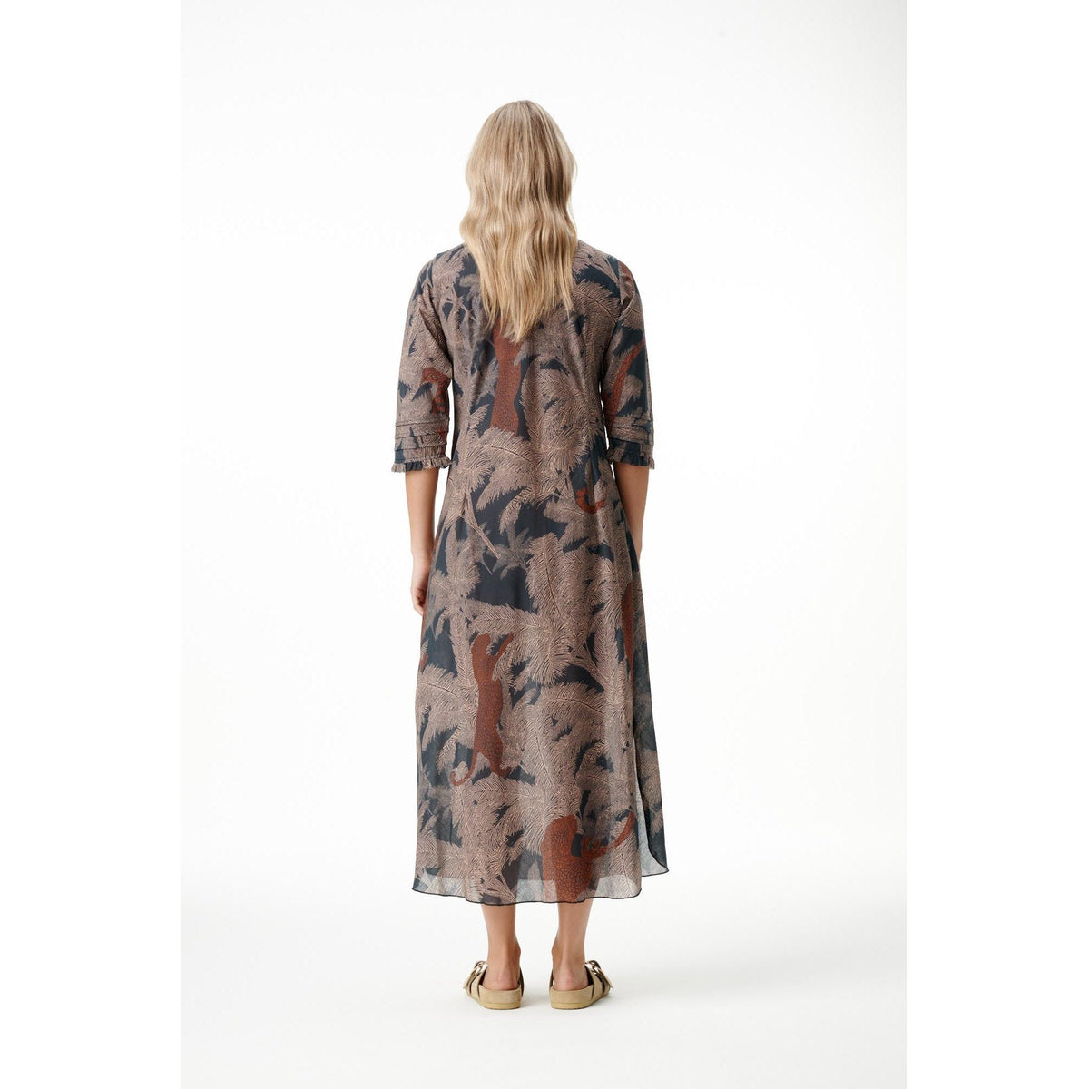One Season Long Poppy - Palm Safari - Black Camel