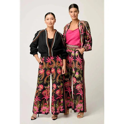 Once Was Arabella Reversible Placement Print Jacket
