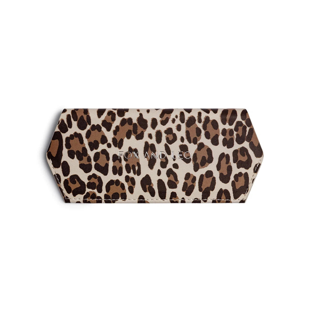 Fox and Leo Glasses Case - Leopard