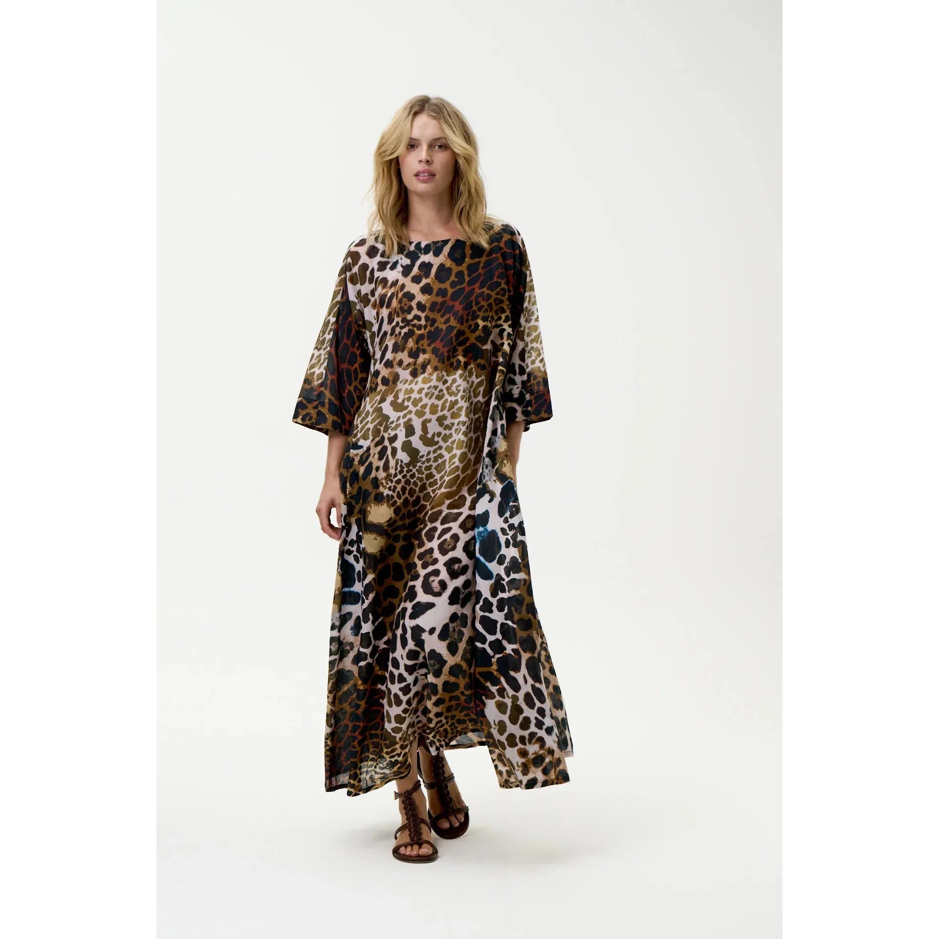 One Season Long Jackie-Lipari-Cotton-Leopard  One Season Pisces Boutique