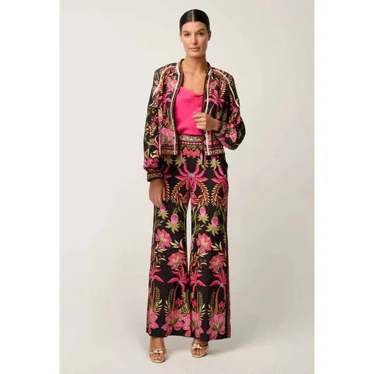Once Was Arabella Reversible Placement Print Jacket