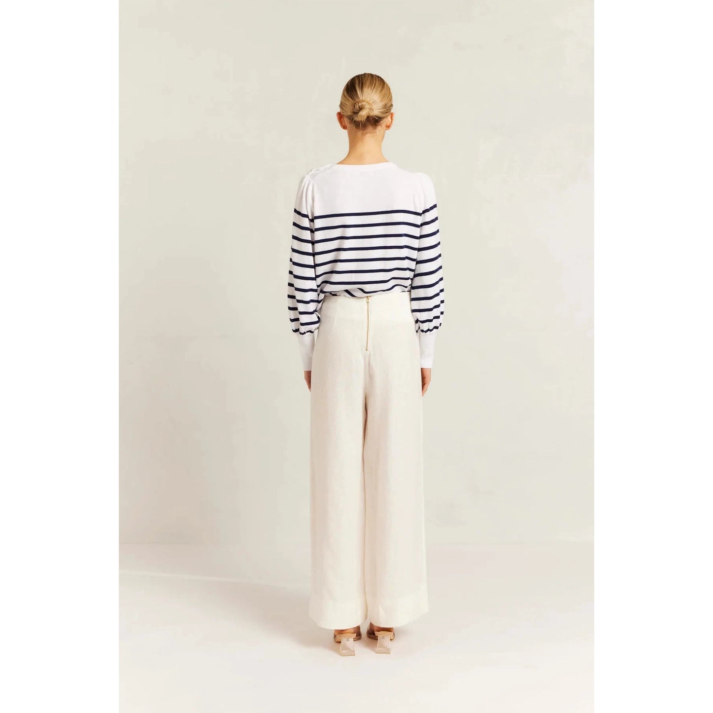 Alessandra Atlas Pant - Ivory