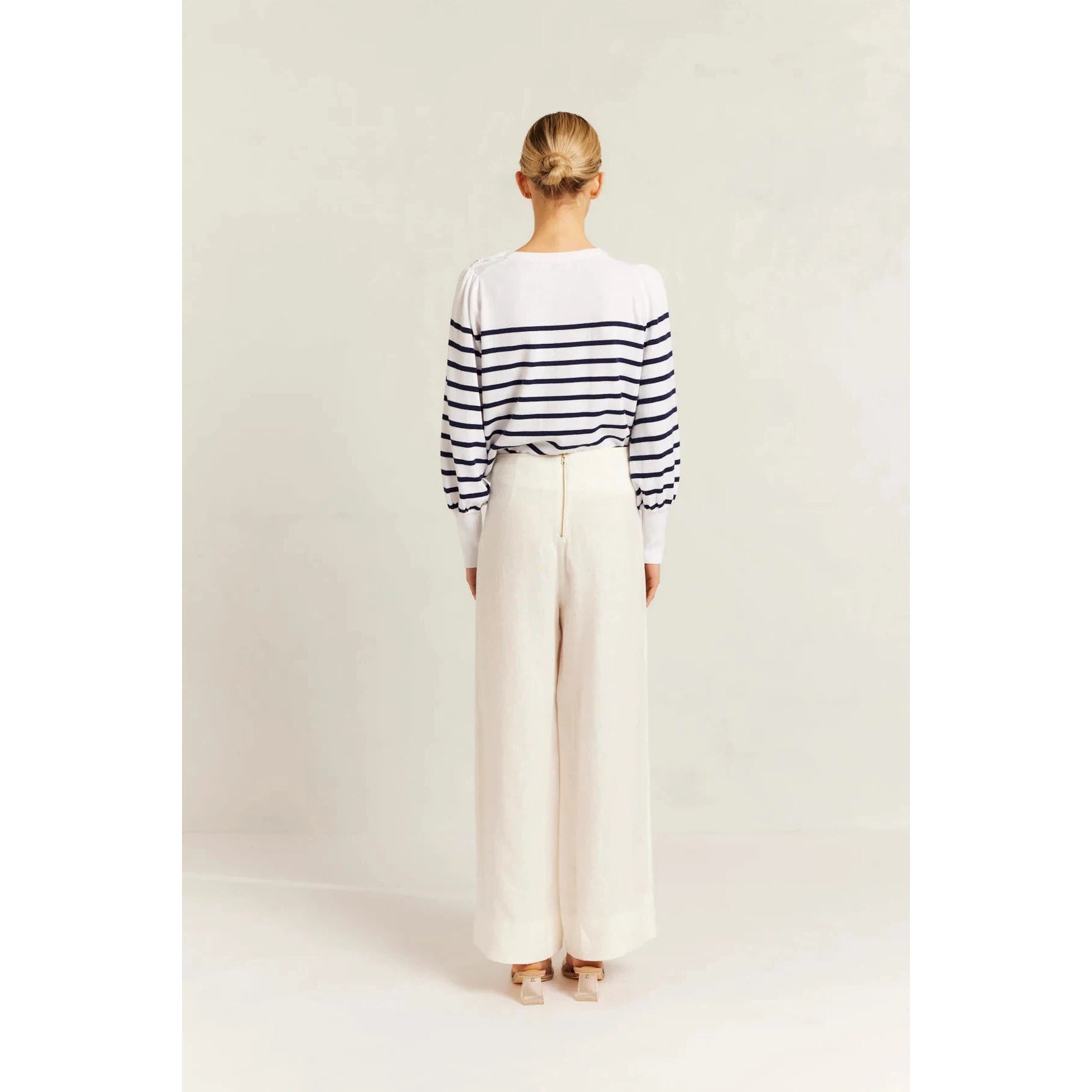 Alessandra Atlas Pant - Ivory