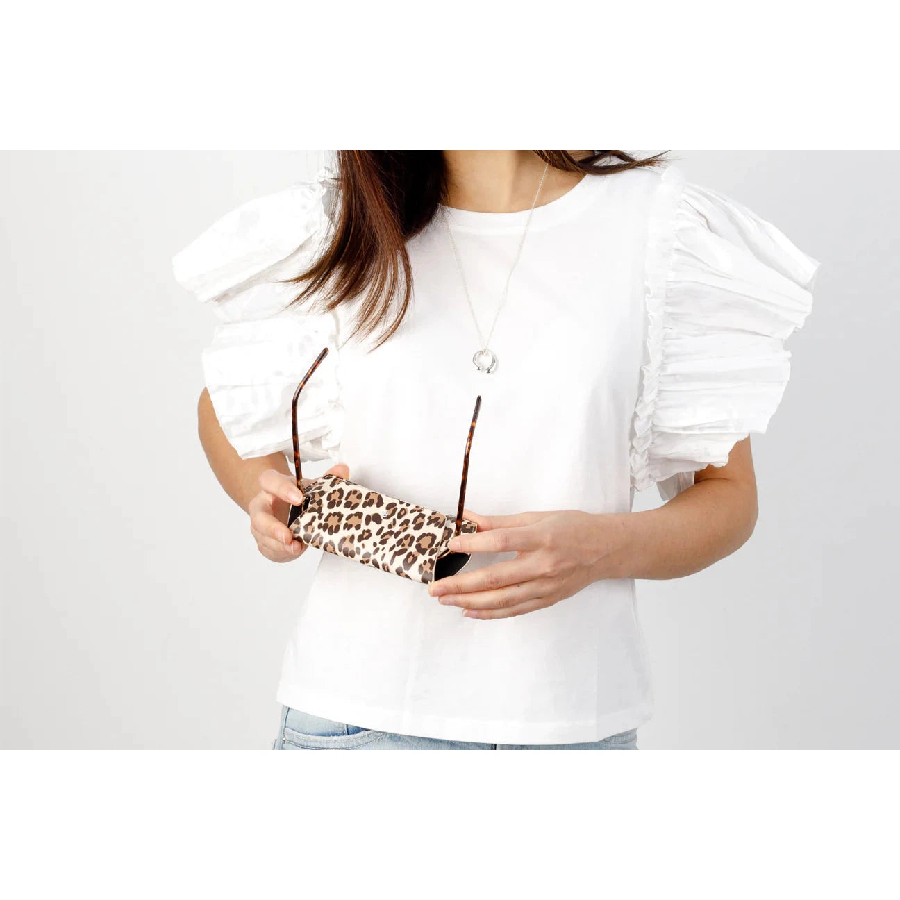 Fox and Leo Glasses Case - Leopard