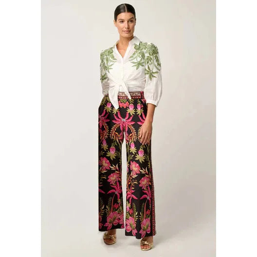 Once Was Willow Viscose Dobby Pant