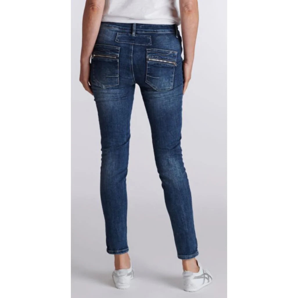 Italian Star Zip / Button Jean