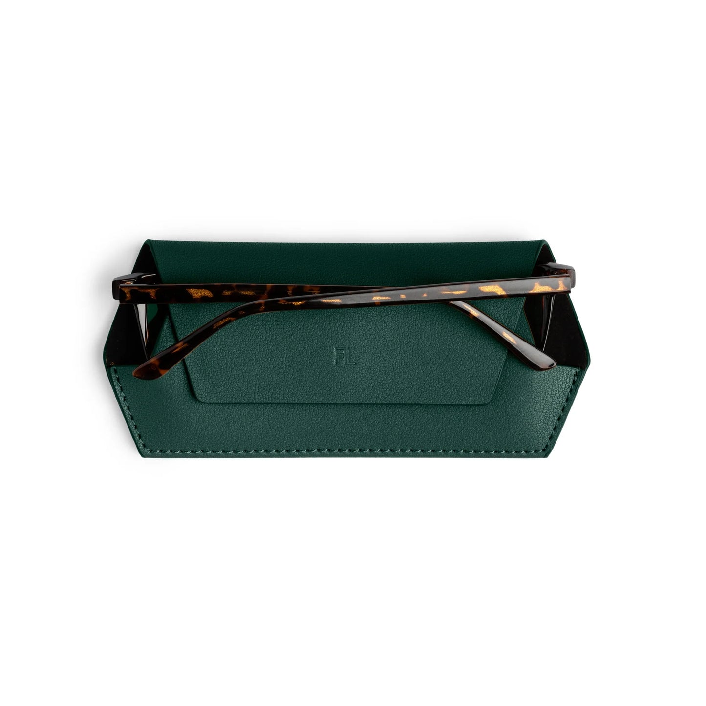 Fox and Leo Glasses Case - Forest