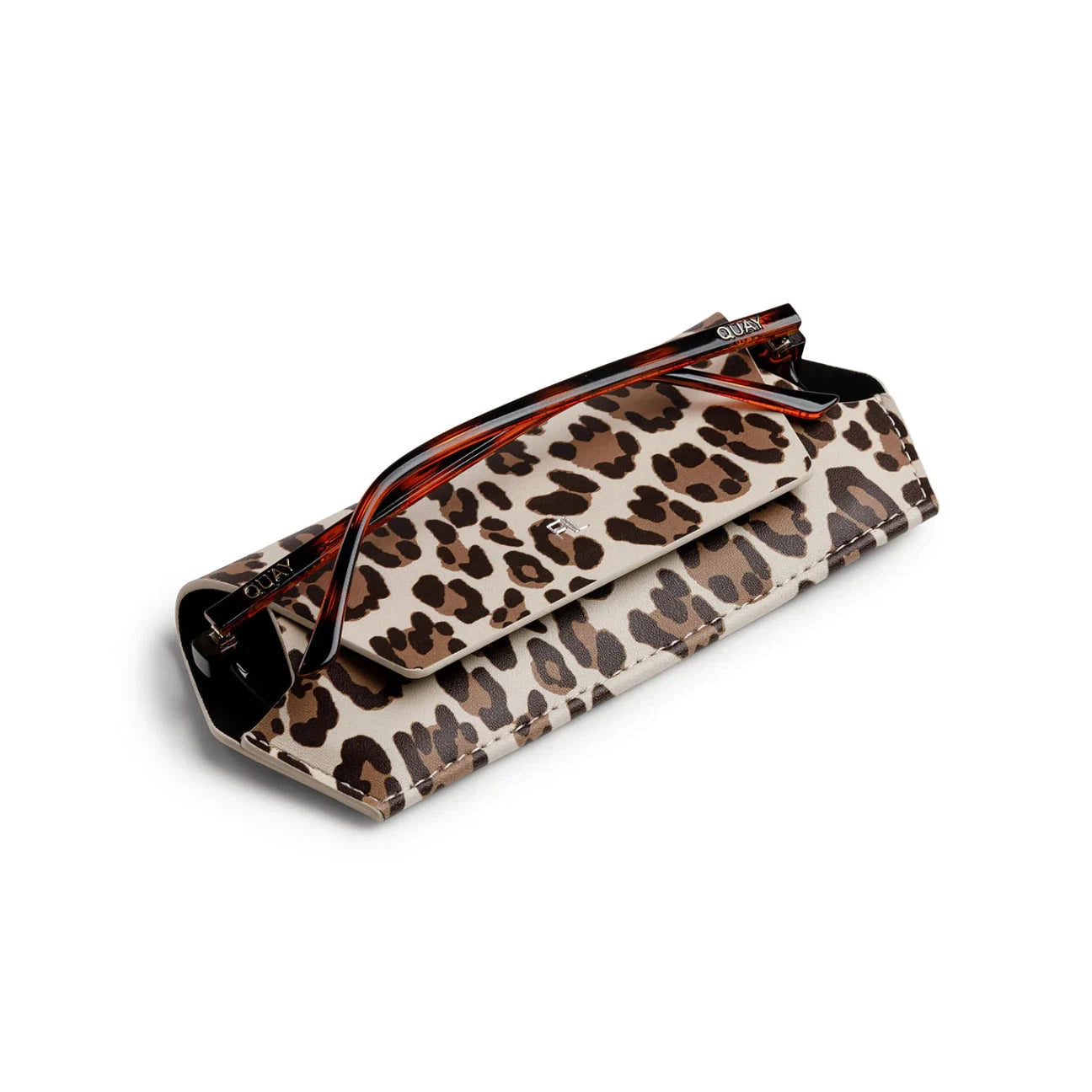 Fox and Leo Glasses Case - Leopard