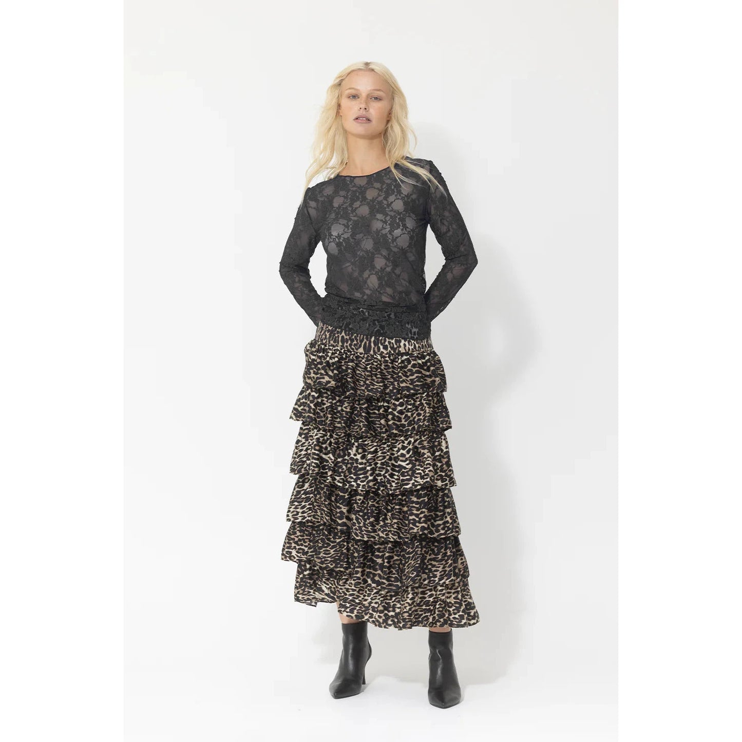 Joey Lace Top - Black