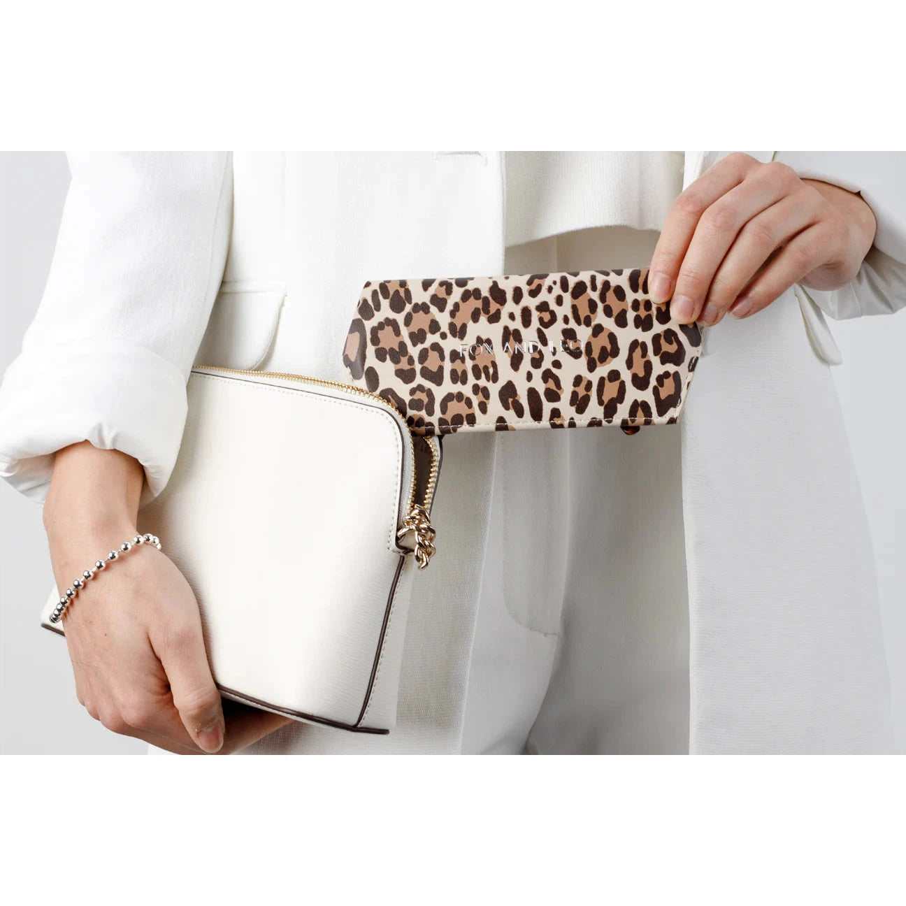 Fox and Leo Glasses Case - Leopard