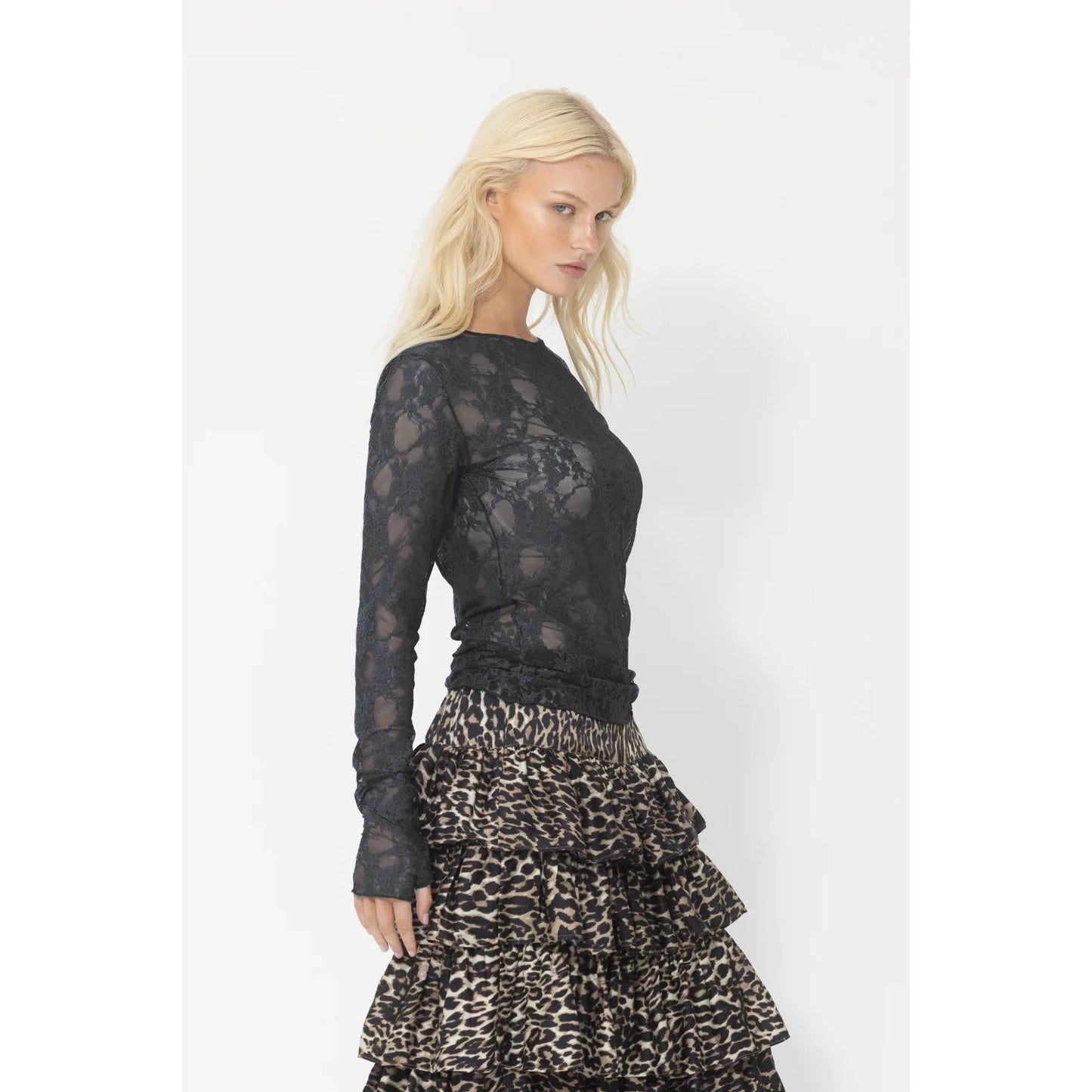 Joey Lace Top - Black