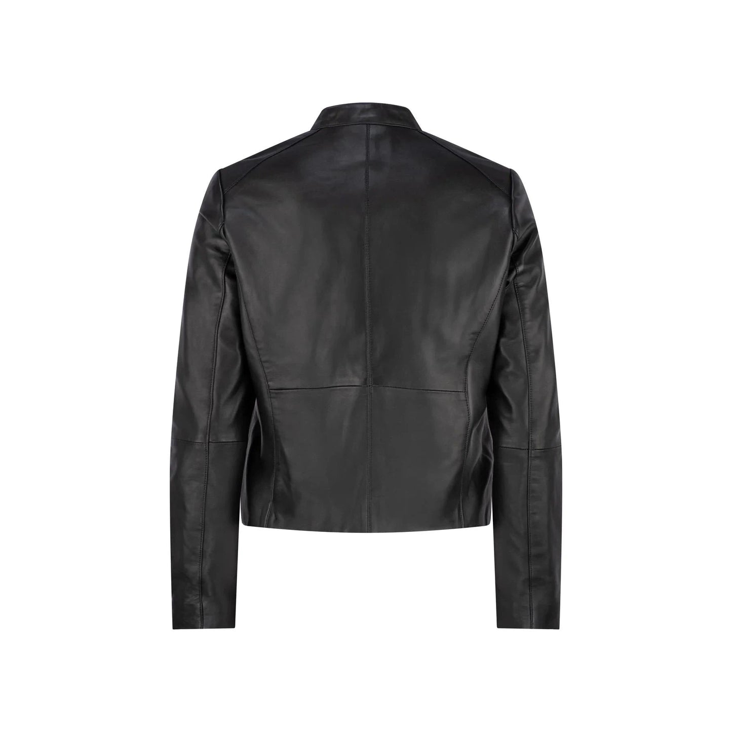 Caravan & Co Hudson Leather Bomber Jacket - Black