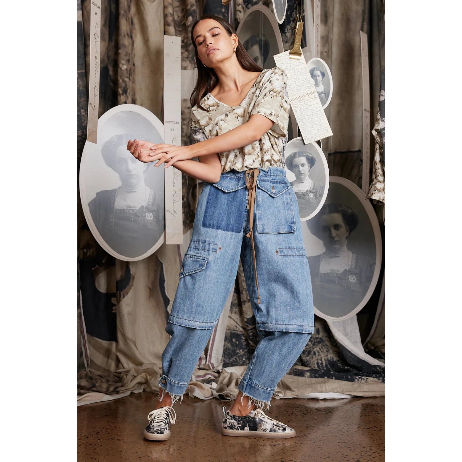 Maud Dainty Trucker Jean - Denim