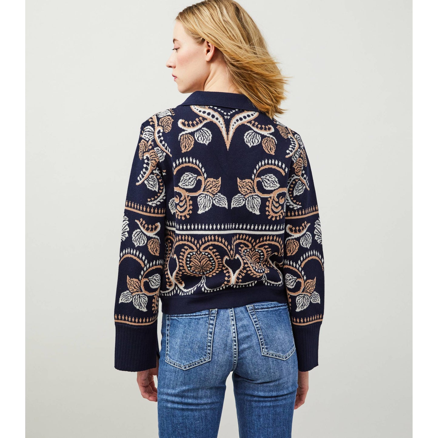 Odd Molly Violette Cardigan - Deep Navy