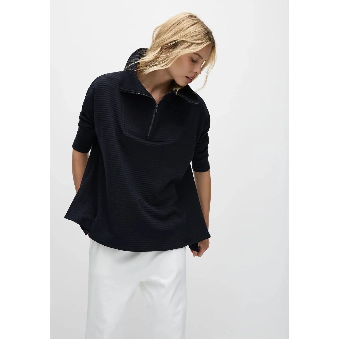 Mela Purdie Tube Sweater Ponte - Black