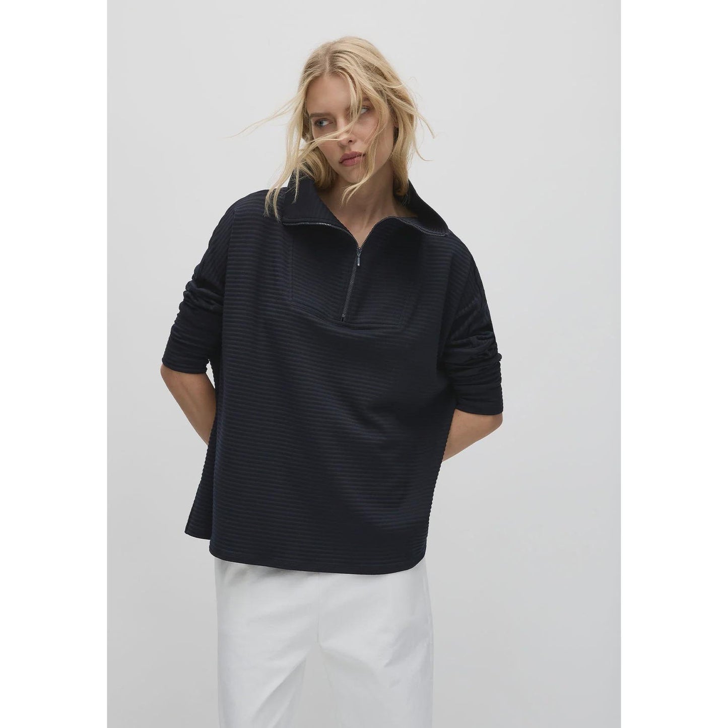 Mela Purdie Tube Sweater Ponte - Black