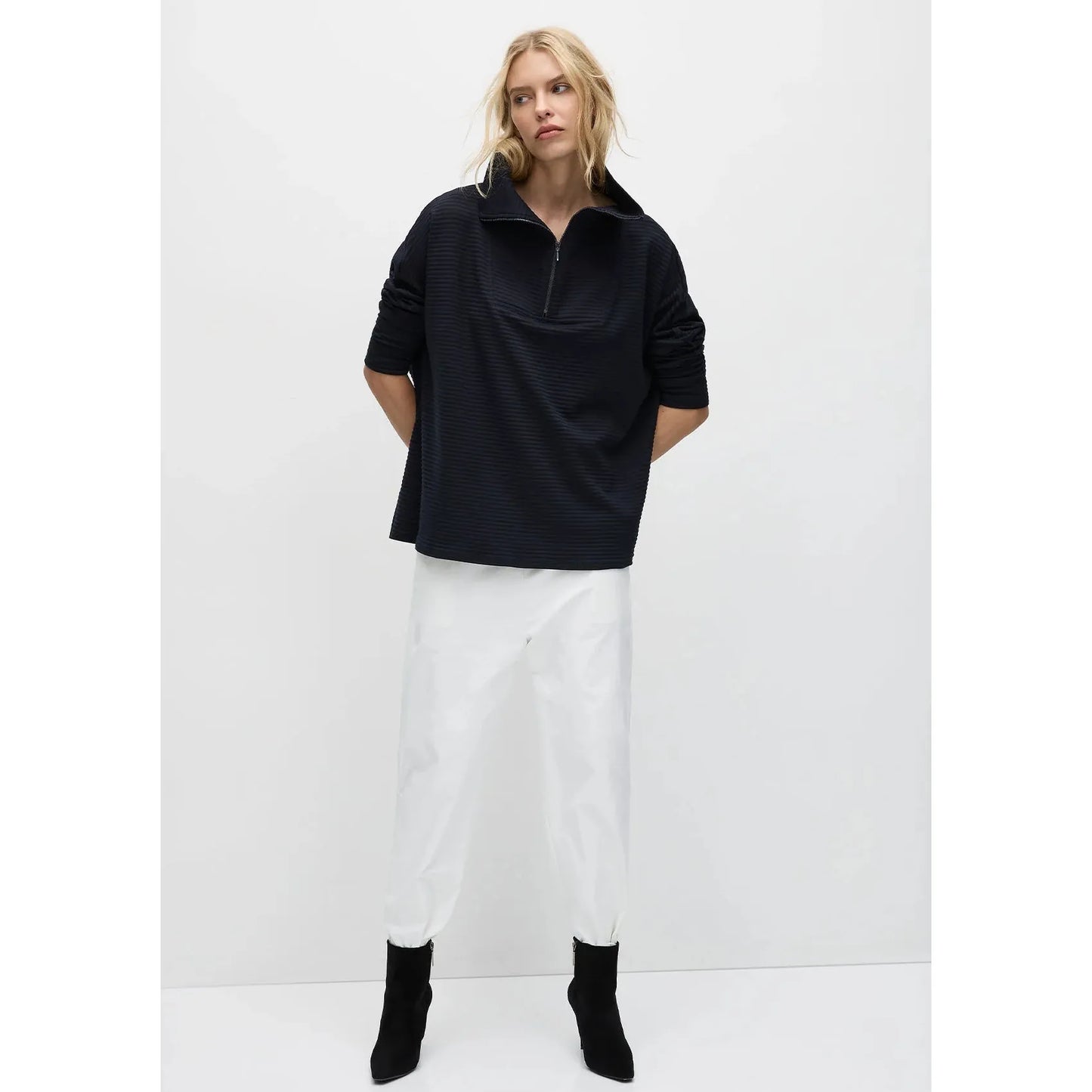 Mela Purdie Tube Sweater Ponte - Black