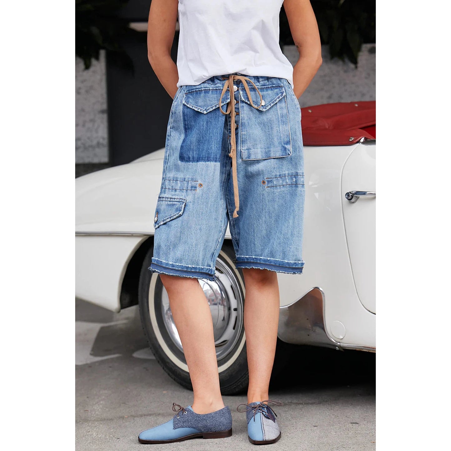 Maud Dainty Trucker Jean - Denim