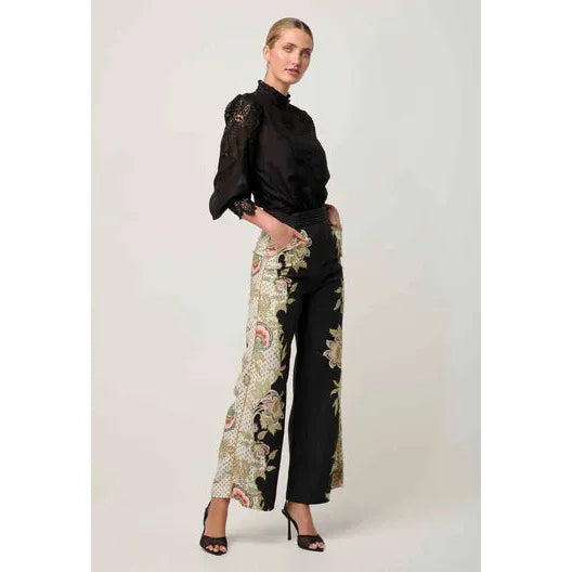 Once Was Sevilla Cotton Silk Shirt - Onyx