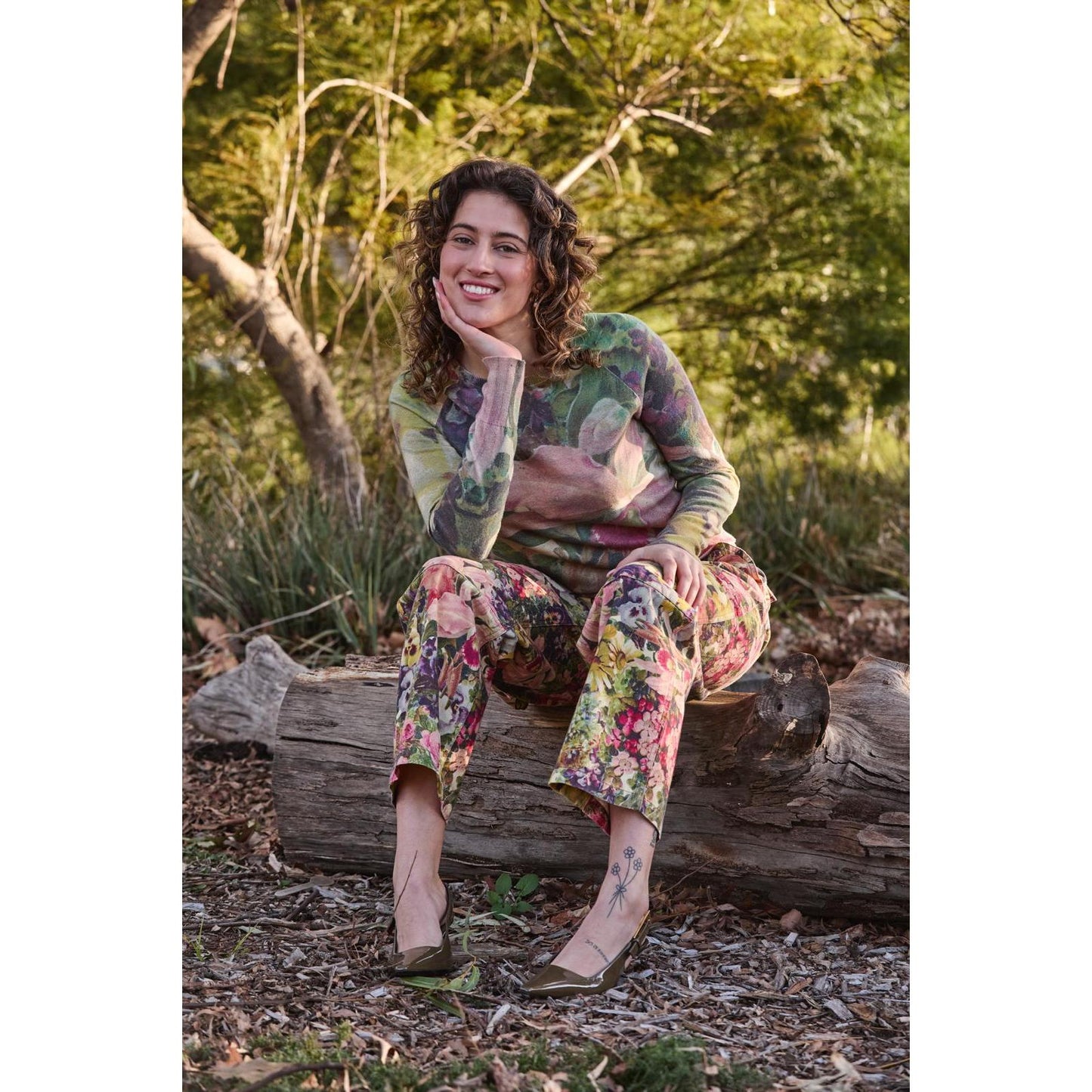 Circular by Maud Dainty Muster Pant - Blooms Maud Dainty Pisces Boutique