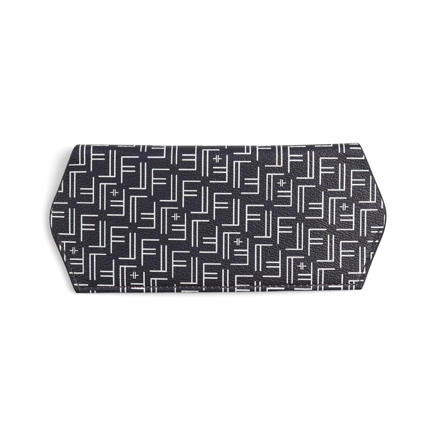 Fox and Leo Glasses Case - Vegan Navy print