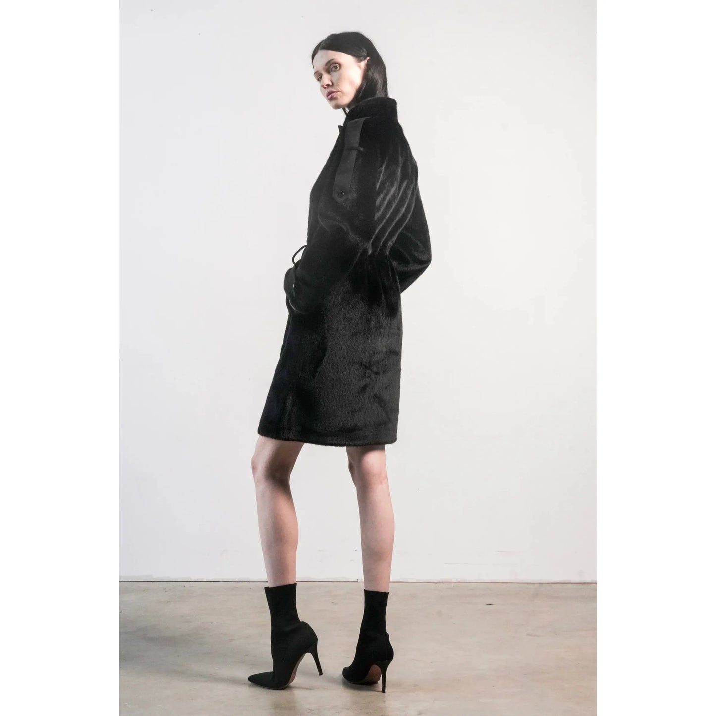Angel Wings Chica Chica Jacket - Black Angel Wings by Lucy Pisces Boutique