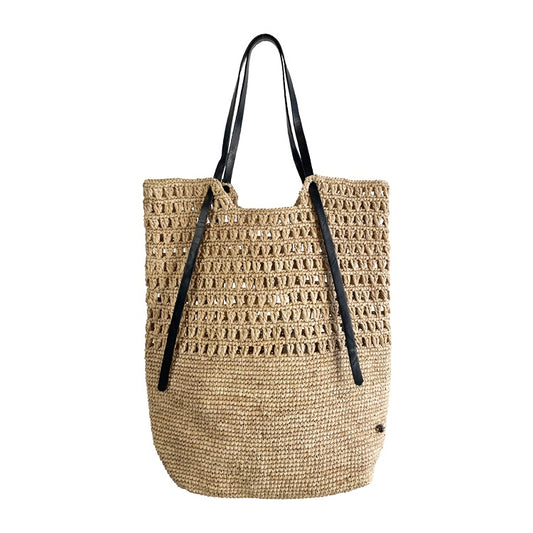 Made In Mada Ando Bag - Natural Black Leather