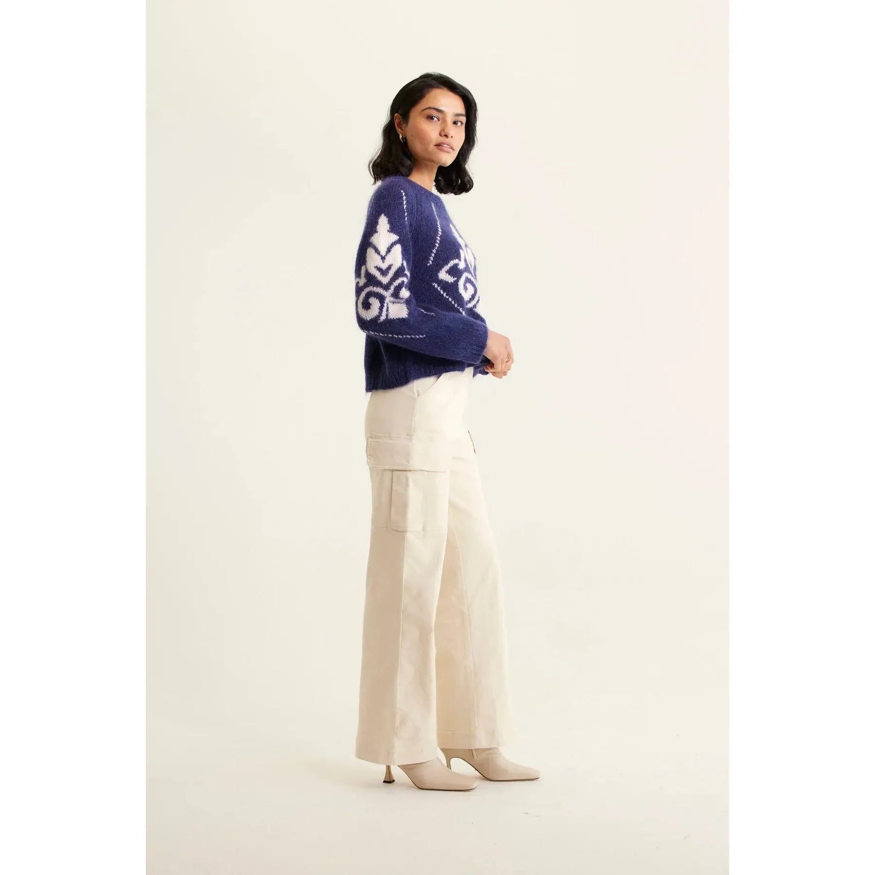 Alessandra Bleecker Sweater - Navy