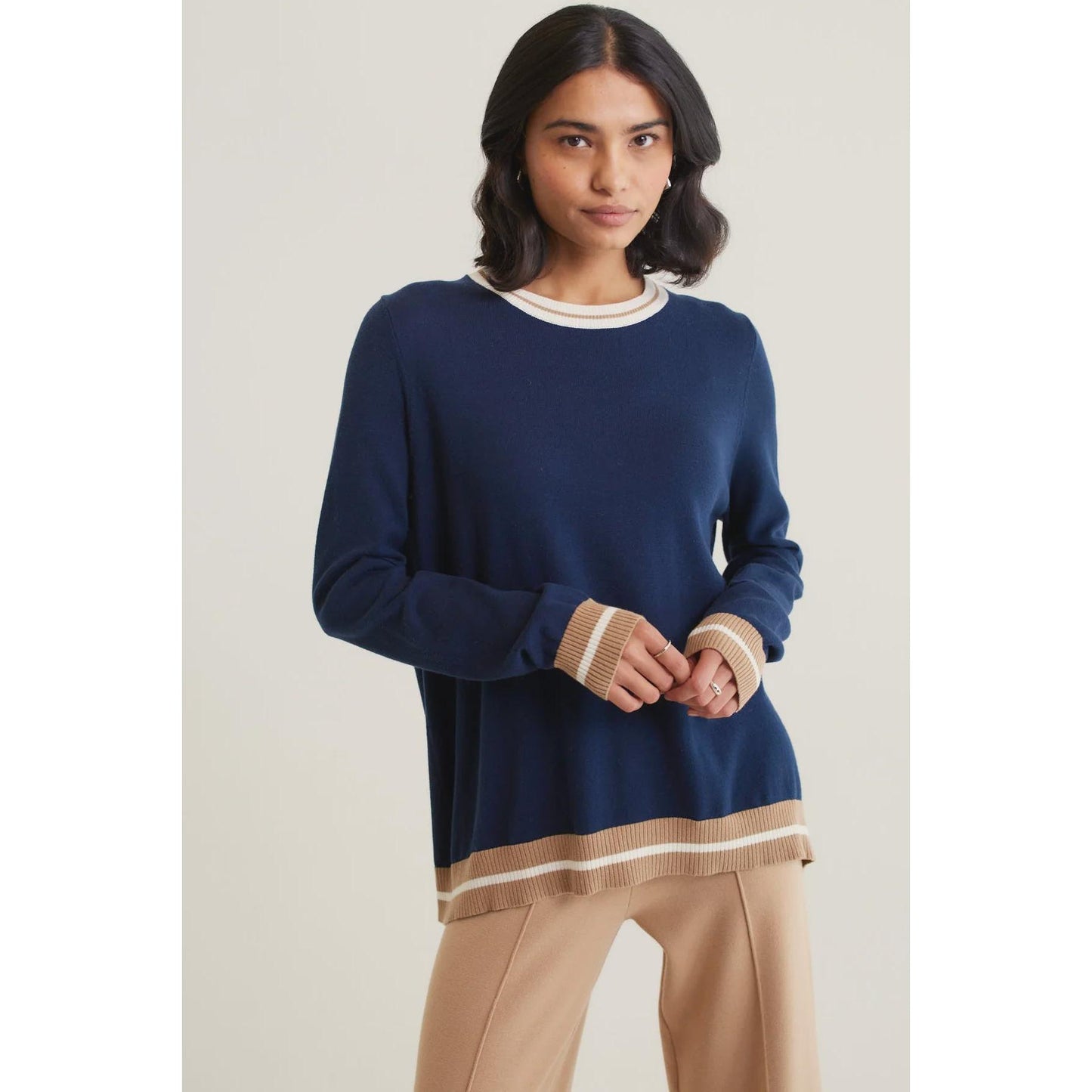 Alessandra Orleans Sweater - Navy