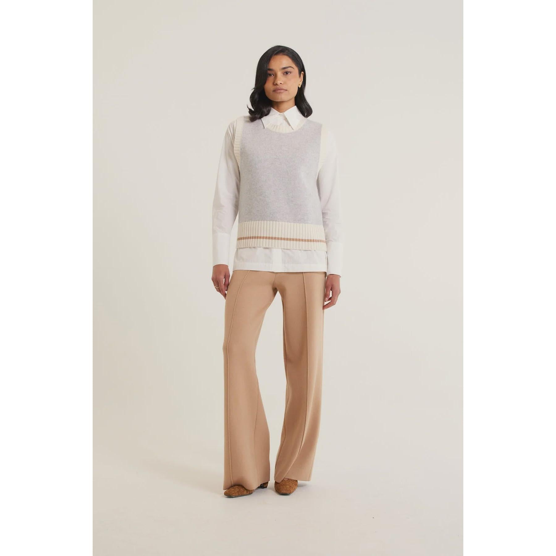 Alessandra Lexington Vest - Grey