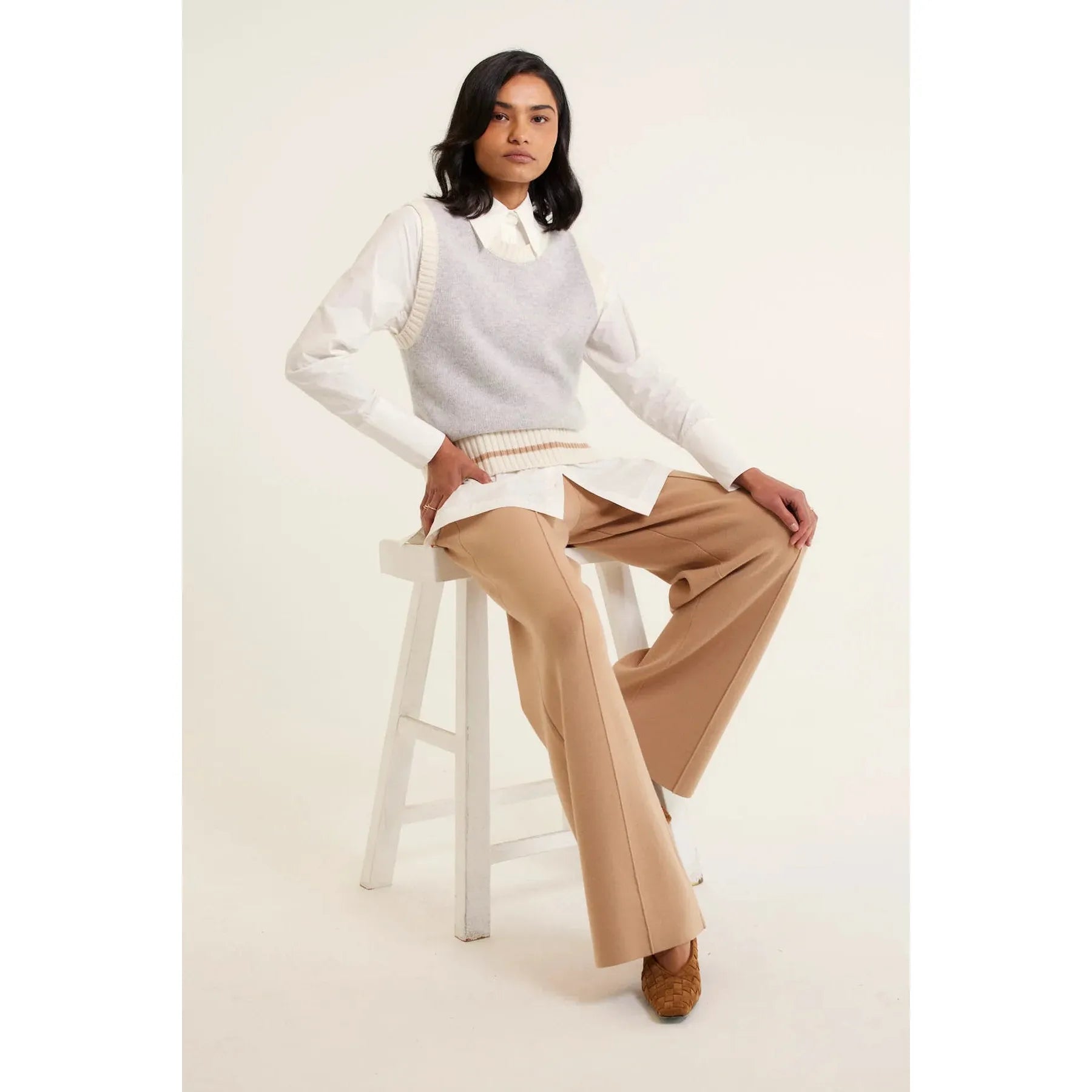 Alessandra Lexington Vest - Grey