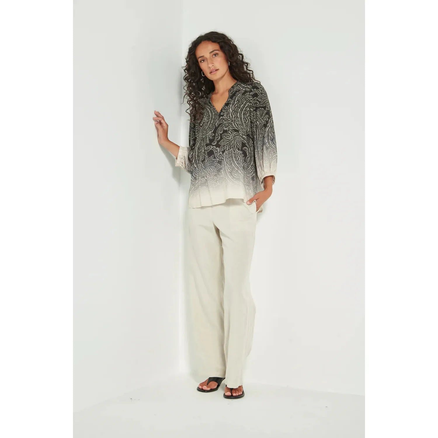 Verge Amara  Blouse  - Print  Verge Pisces Boutique