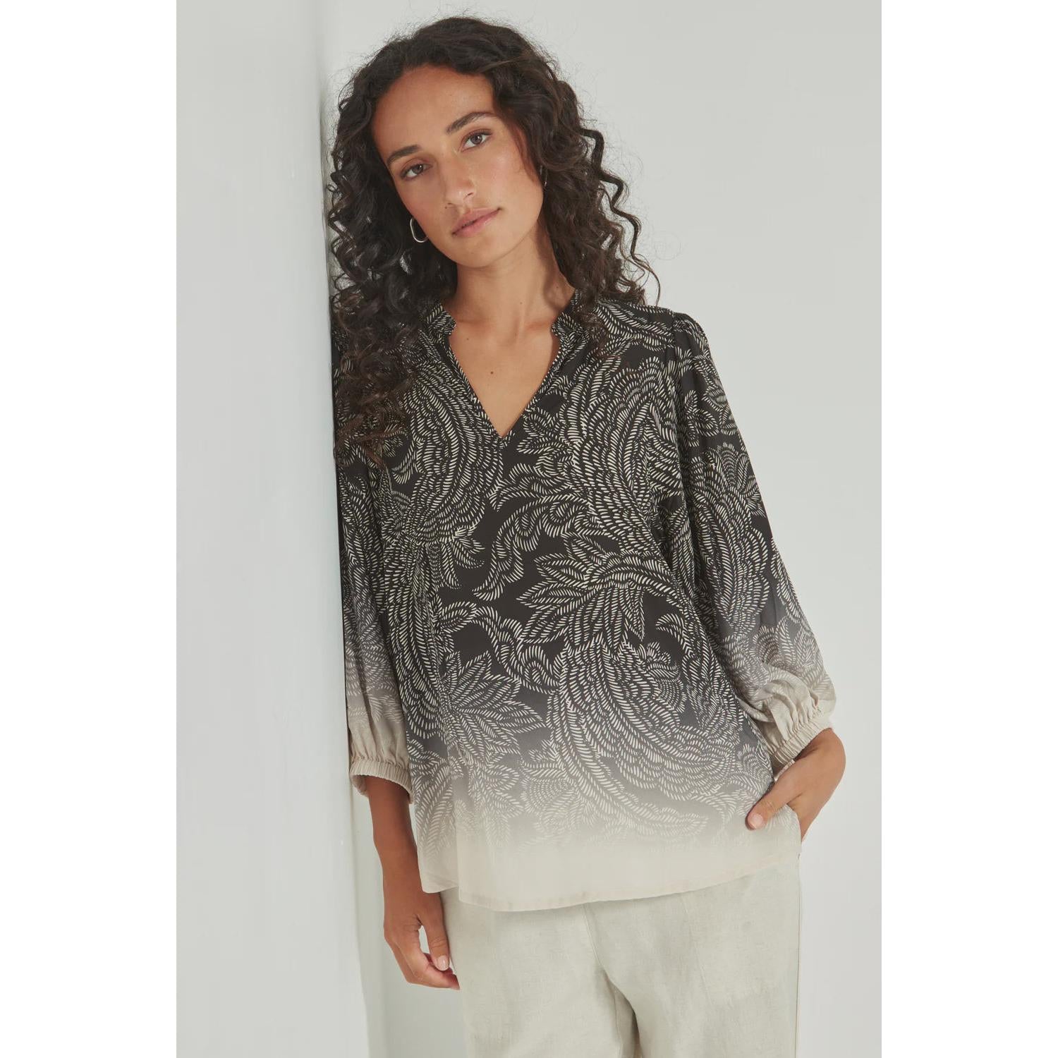 Verge Amara  Blouse  - Print  Verge Pisces Boutique