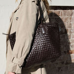 JuJu Basque Tote - Chocolate