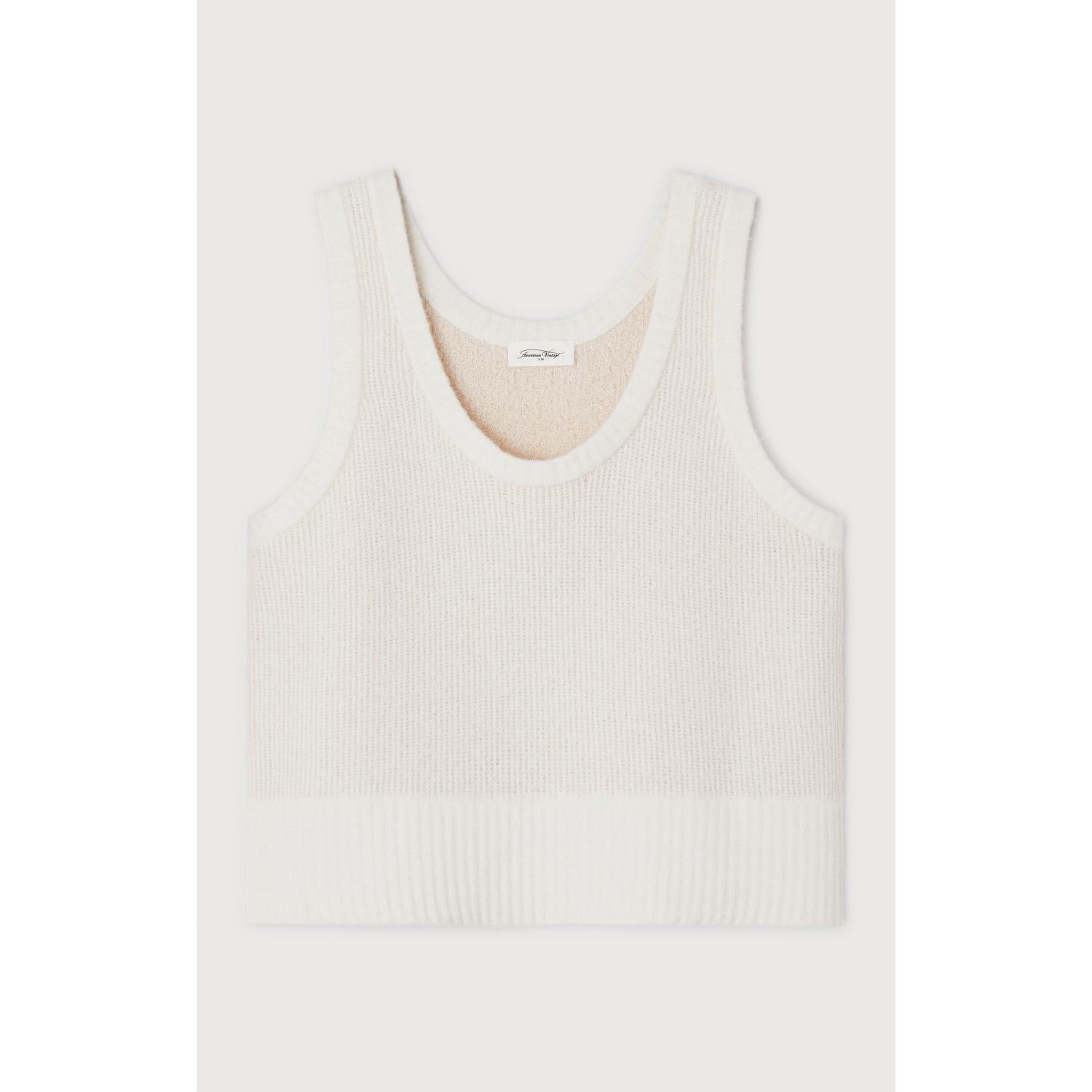 American Vintage BLI18A Tank Top - Ecru