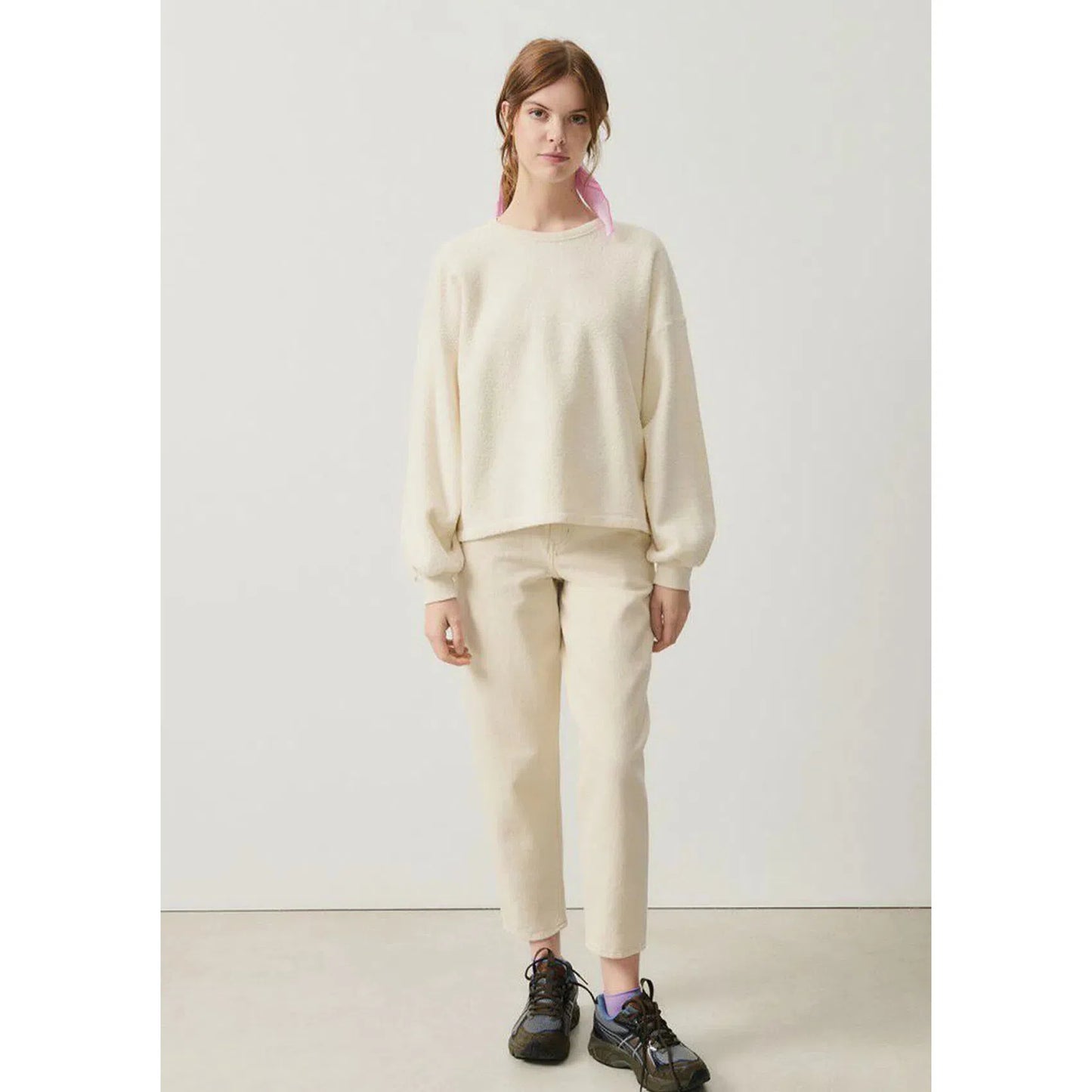 American Vintage Bobypark Sweatshirt - Ecru