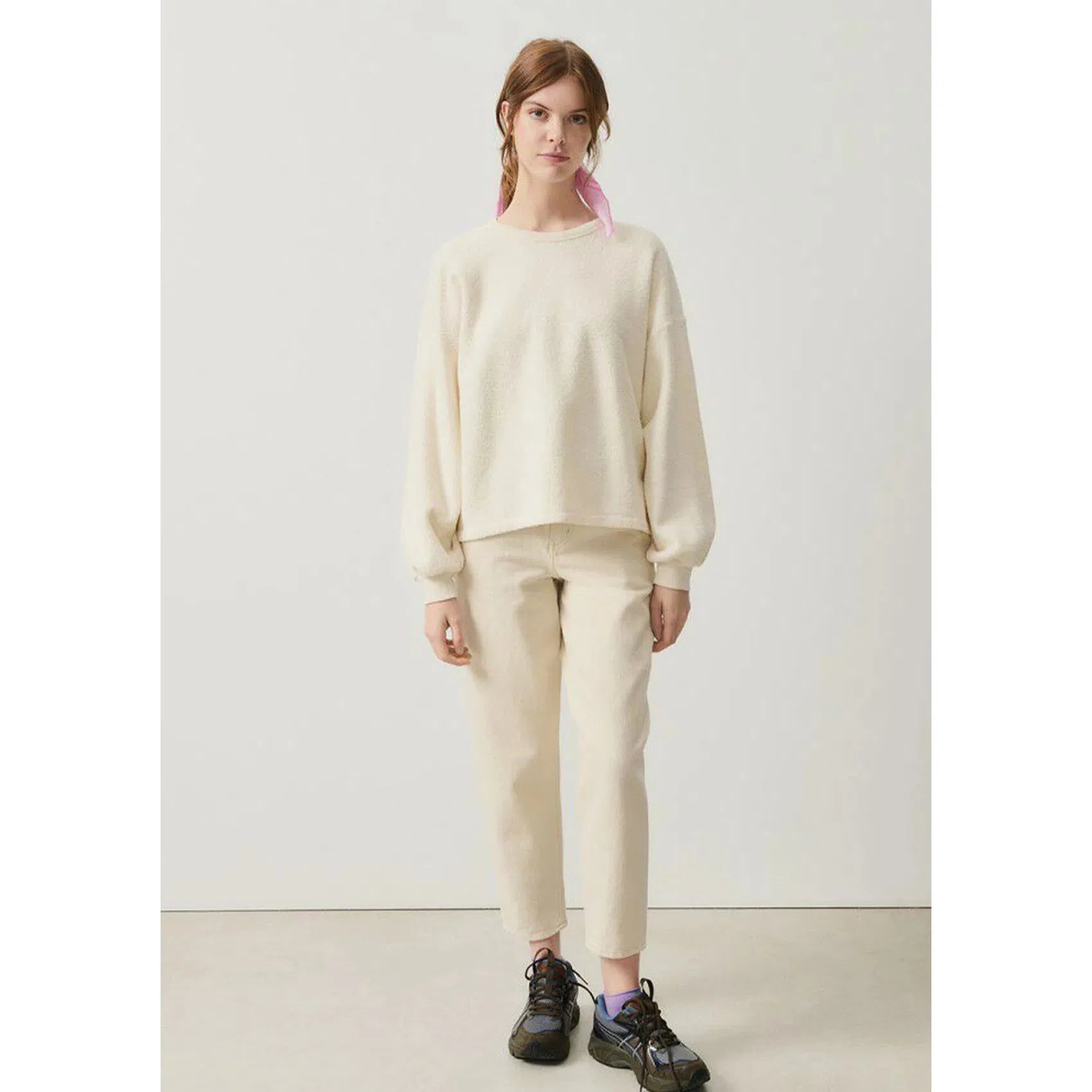 American Vintage Bobypark Sweatshirt - Ecru